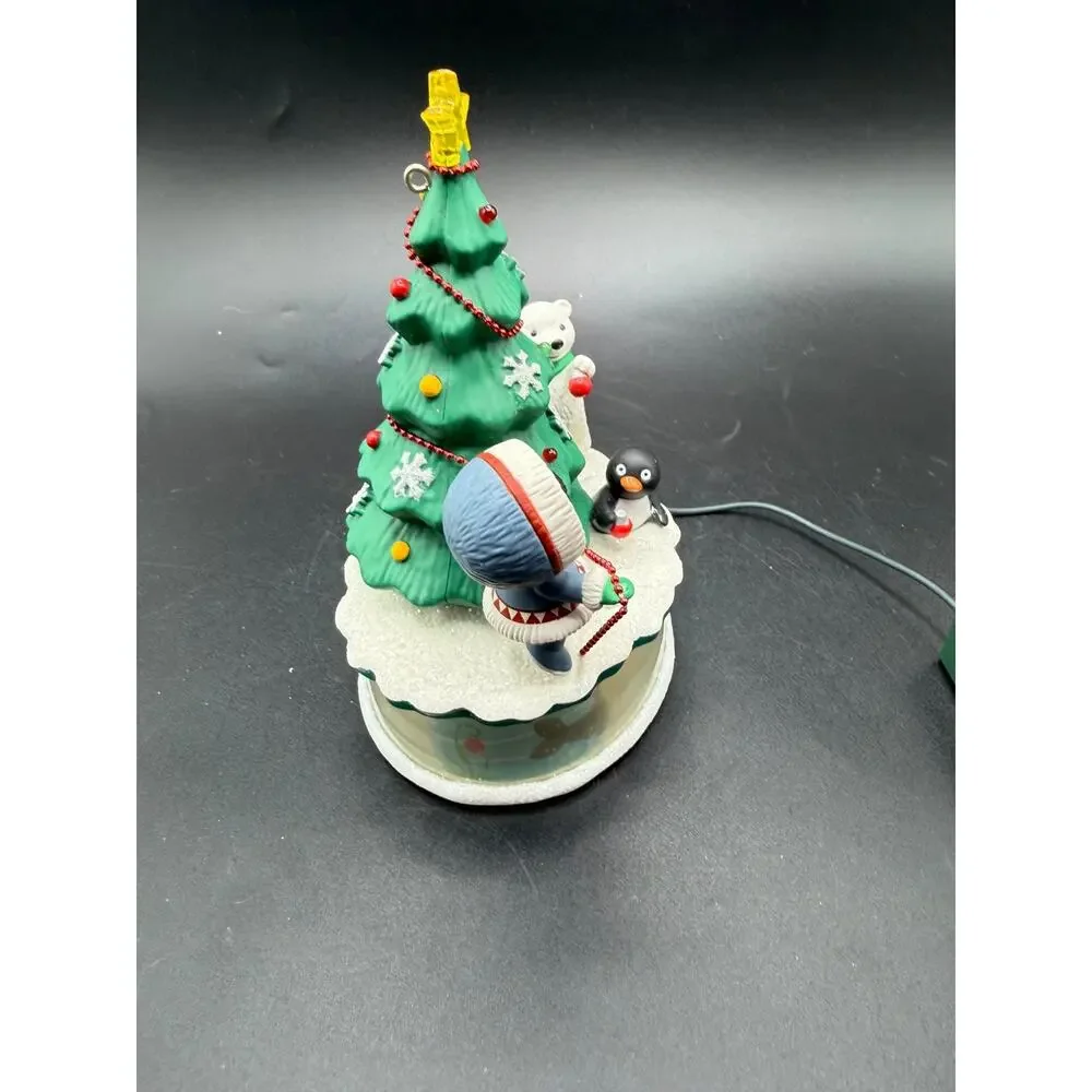 Hallmark Frosty Friends Trimming The Tree Magic Cord Ornament No Box EUC -Lo24